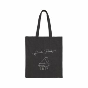 (US Customers) Piano Signature Black Tote Bag